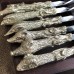 Комплект шампурів "Мисливський трофей" із чарками в кейсі з натурального дерева.